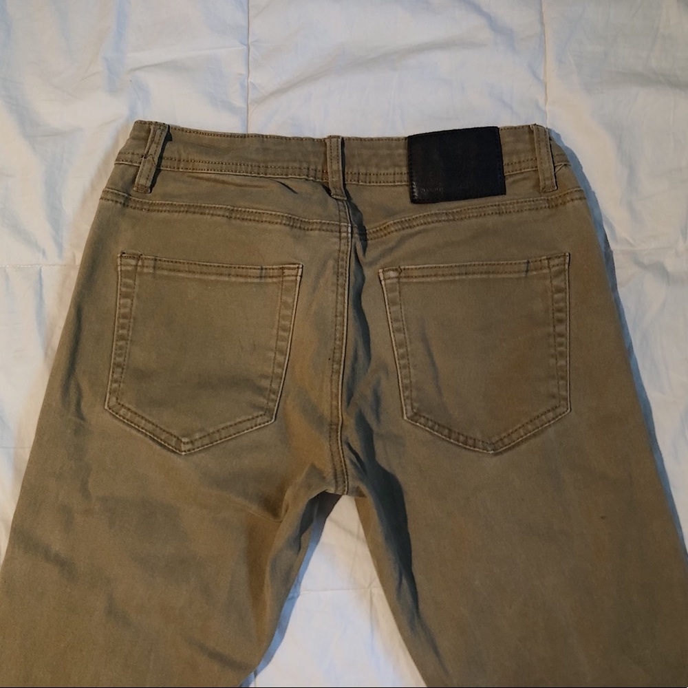 BLUENOTES tan skinny jeans